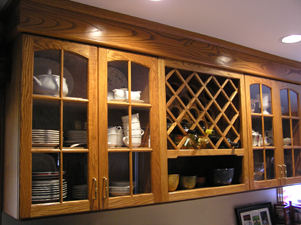 wine rack cabinet